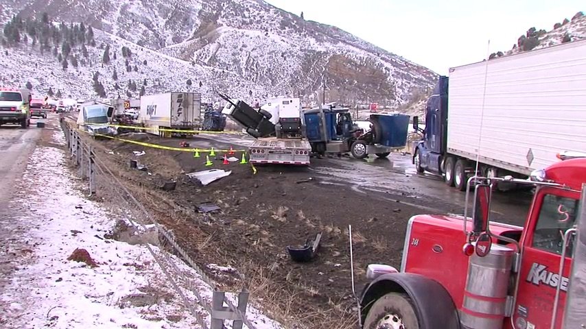 Ice on I-80: The Deadly Pileup That Closed the Highway at Echo Reservoir