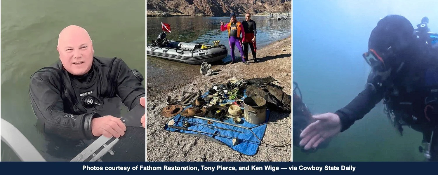 Six-Shooters, Lost Phones, and the Divers Who Bring Them Back