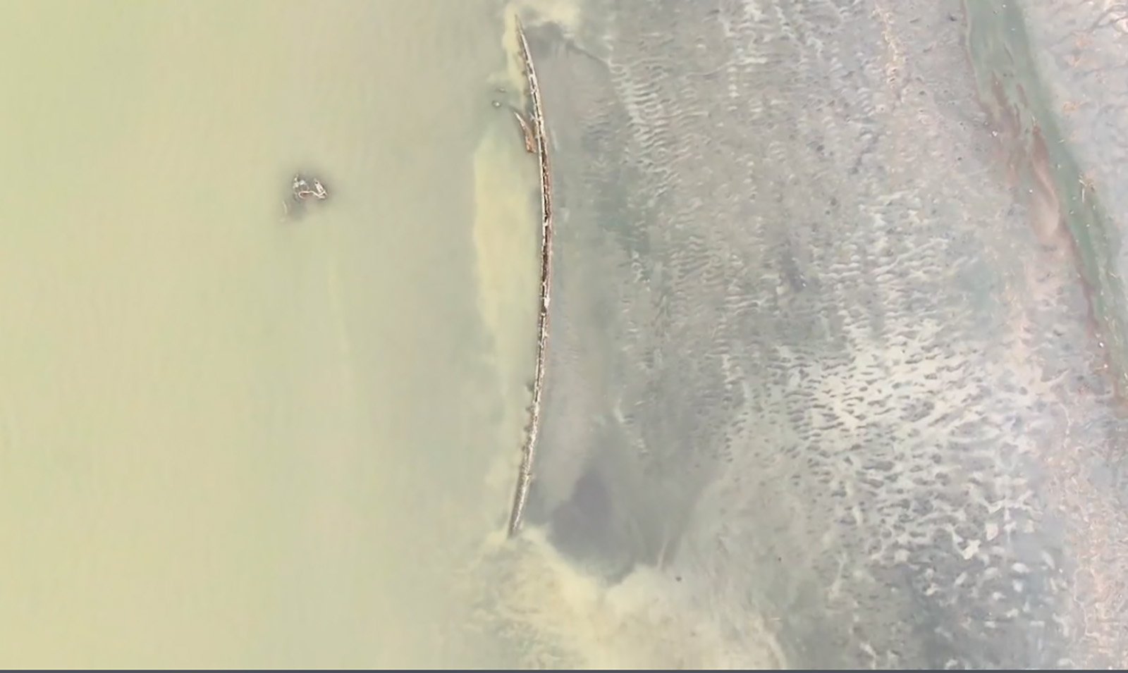The Lake Is Shrinking — and Its Secrets Are Surfacing