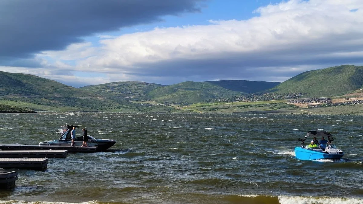 The Storm That Swallowed a Boat at Jordanelle Reservoir