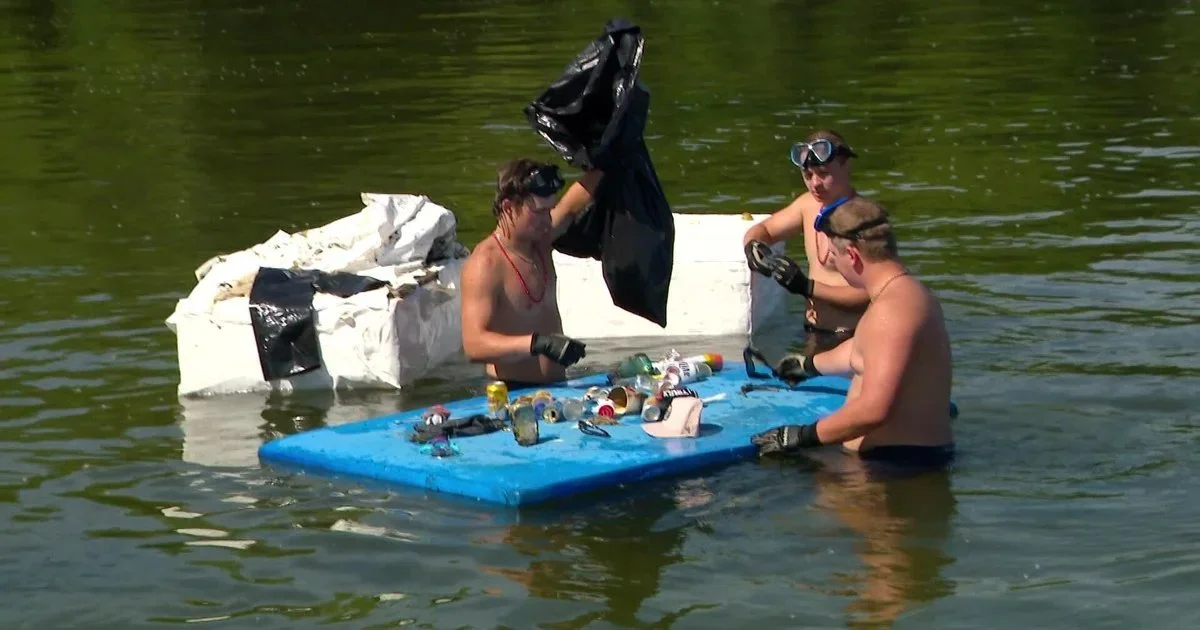 After the Fourth: What Divers Pulled From the Bottom of a Party Lake