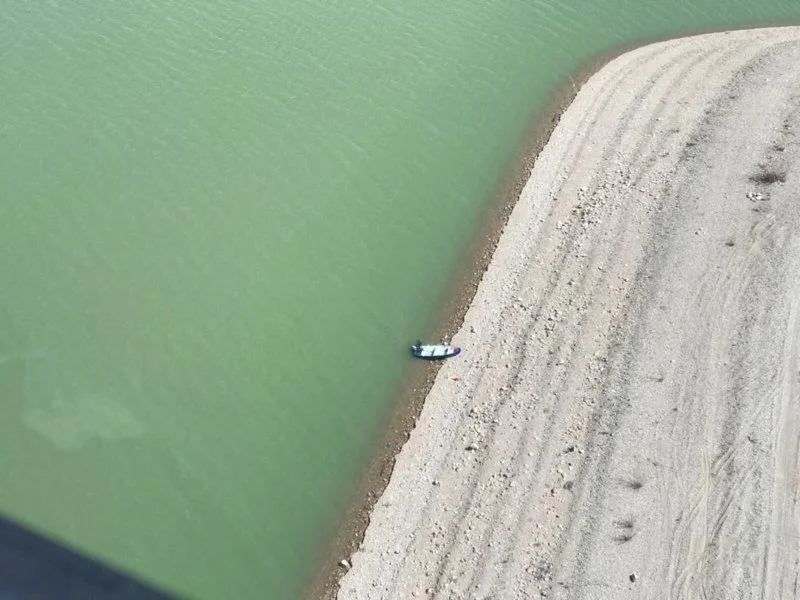 A Capsized Boat and a Cold-Water Warning at Yuba Reservoir