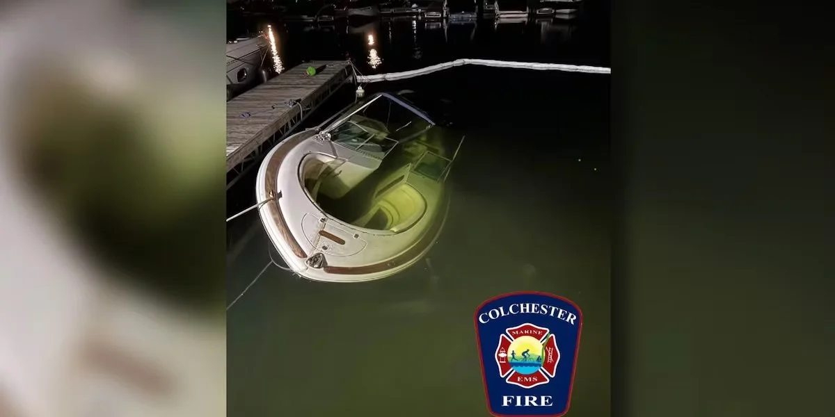 A Boat Sank at the Dock. The Fuel Went Into the Lake.