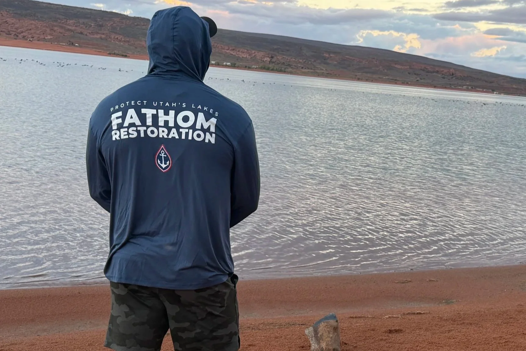 Protect Utah's Lakes UPF 50 Long Sleeve Sun Shirt