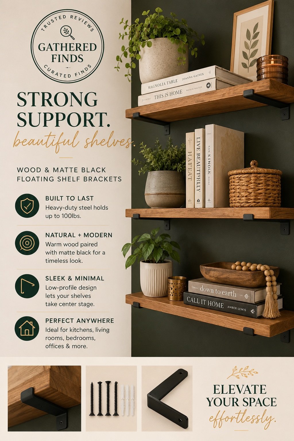 8” Shelf Brackets