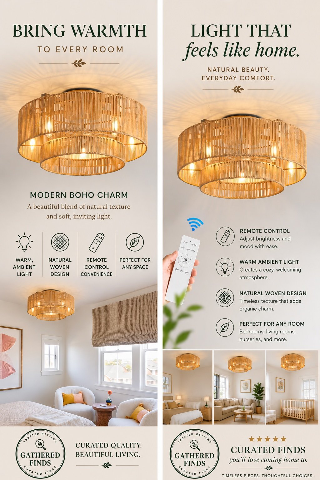 Boho Ceiling Fan Review: Florida Villa Remodel