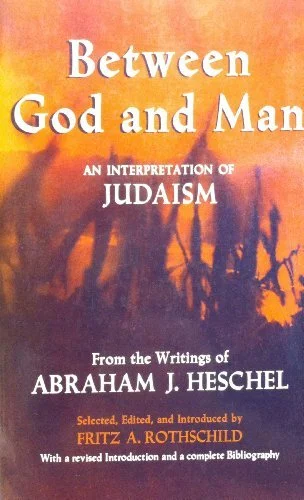 cover of book 'between god and man"