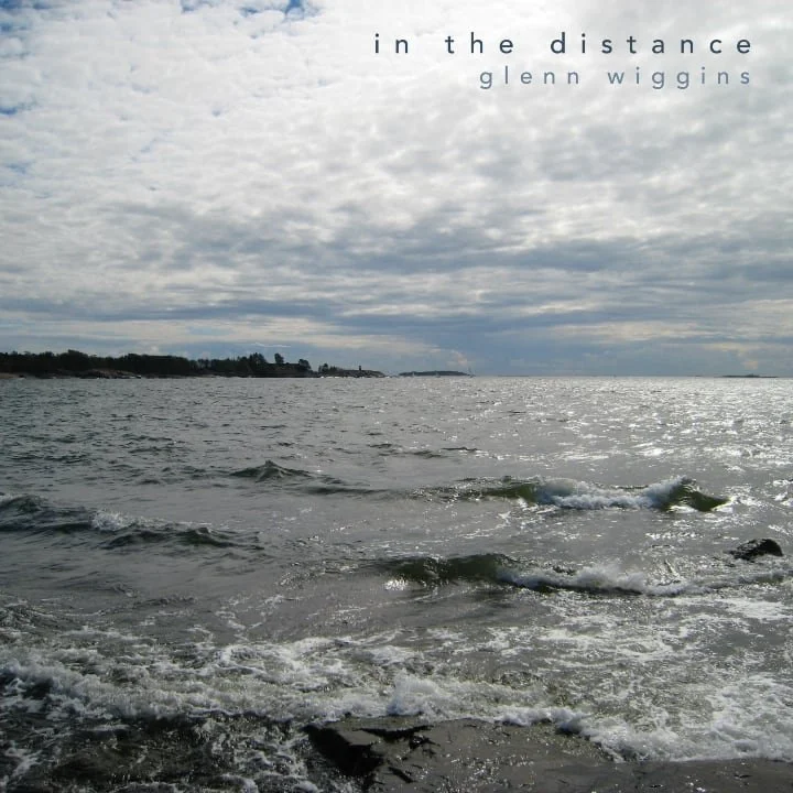 album cover for 'in the distance"