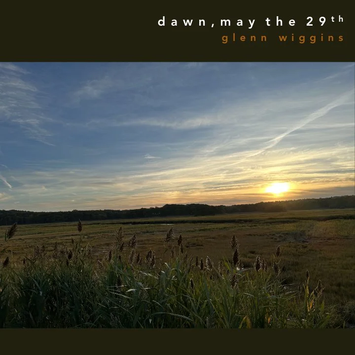 image of sunrise across march
