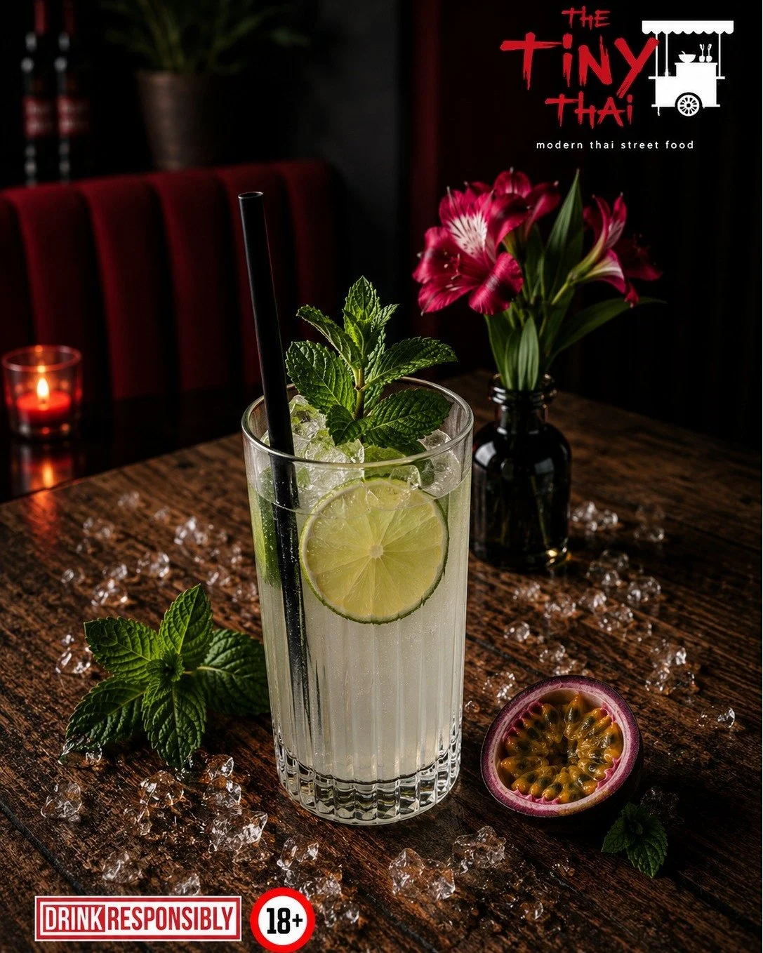 🍹✨ Fresh. Fruity. Refreshingly different. ✨🍹

Meet our Passion Fruit Mojito, this one is for the adults &mdash; the perfect mix of zesty lime, fresh mint, and tropical passion fruit goodness served ice cold ❄️🌿

Whether you&rsquo;re catching up wi