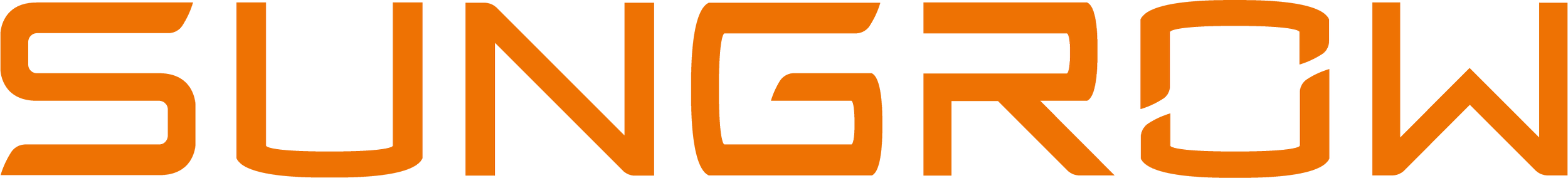 Logo com a palavra 'SUNGROUP' em letras grandes, na cor laranja, com fundo preto