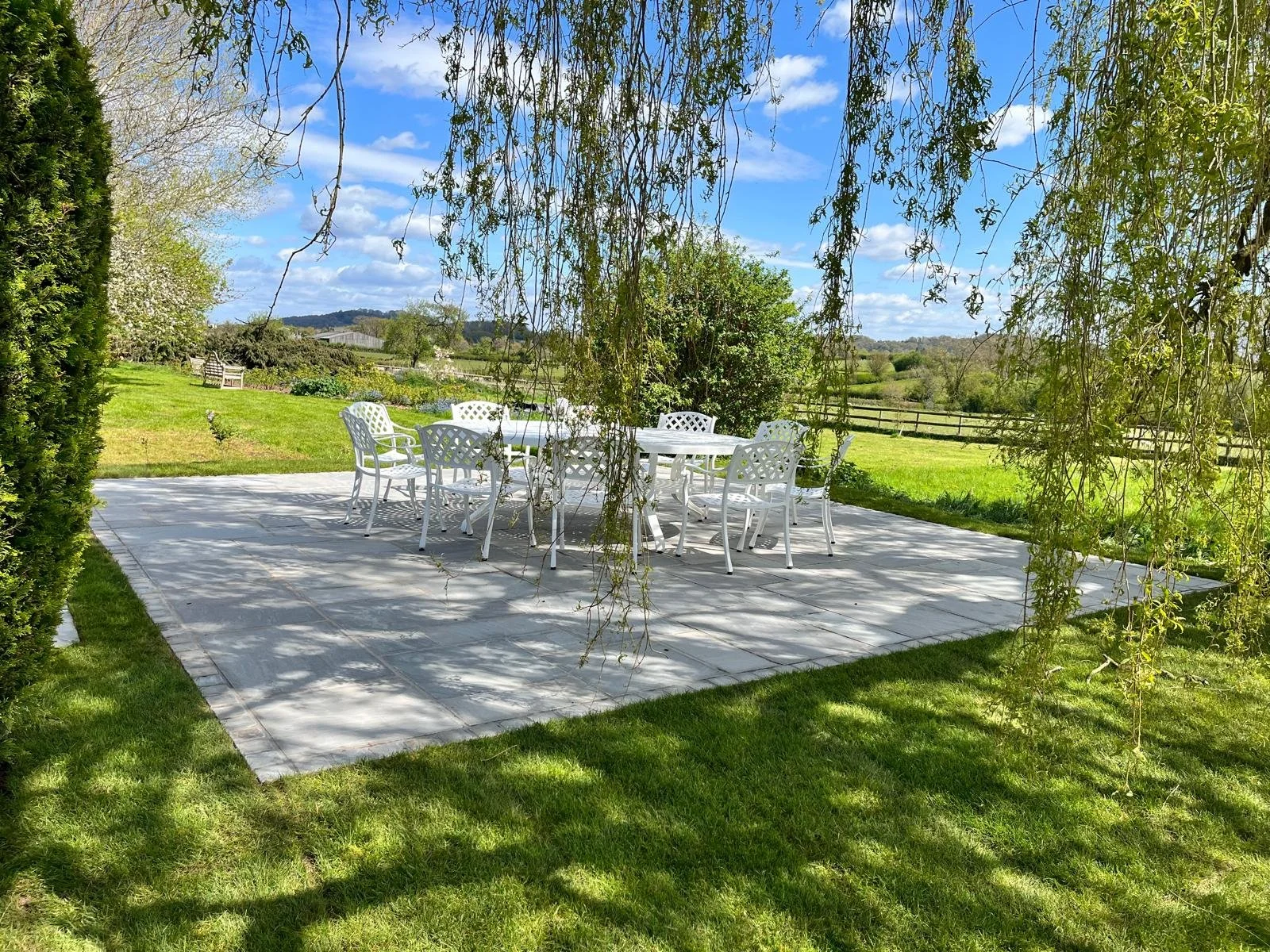Outdoor Patio Seating Area