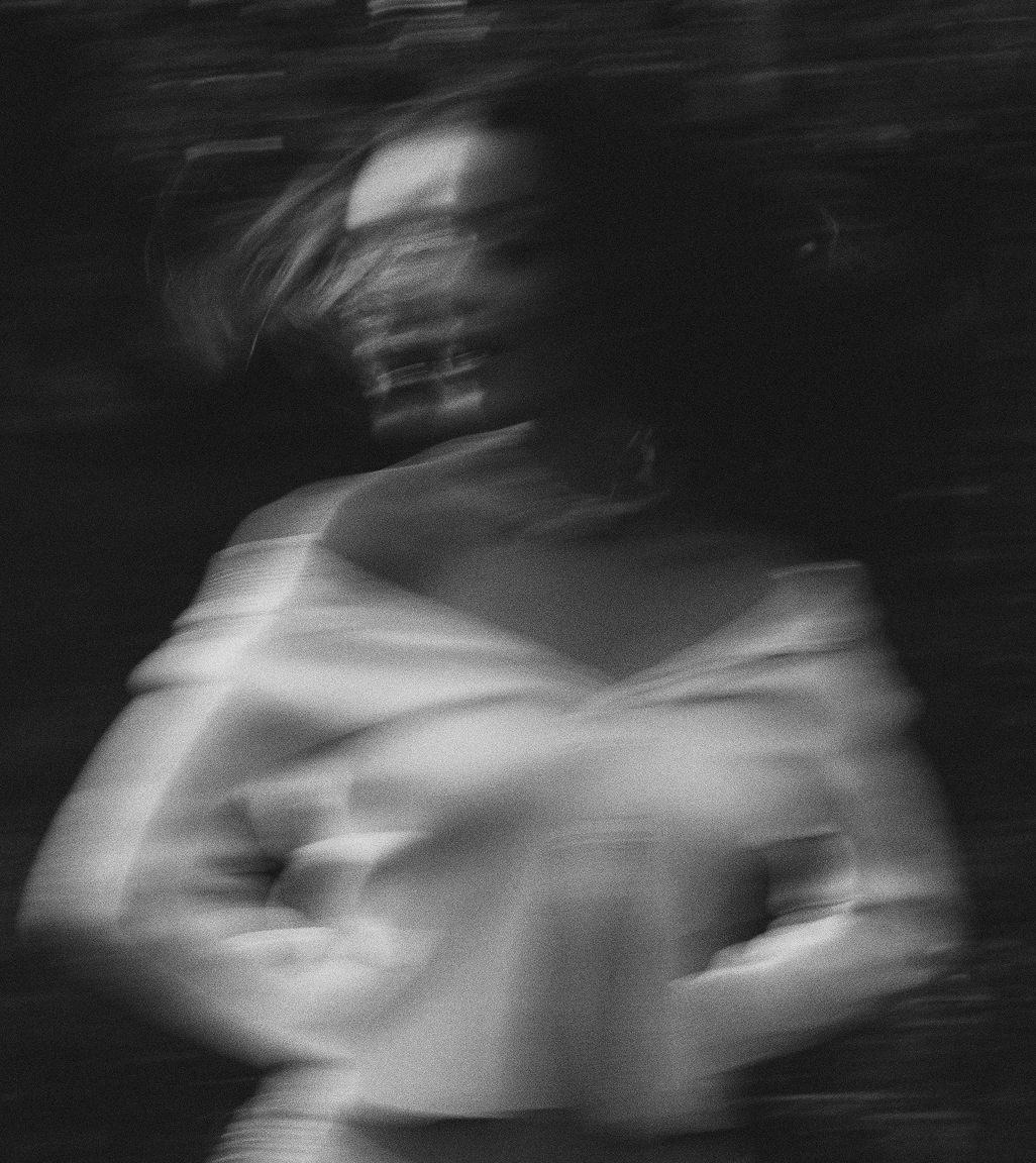 Woman dancing.