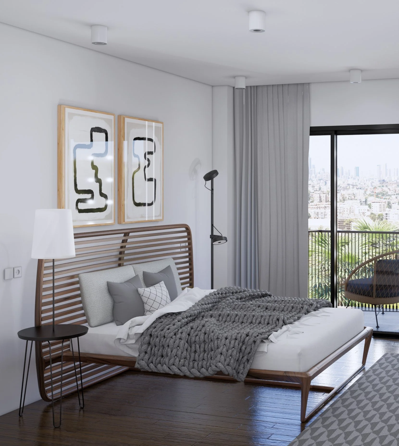 Tel Aviv Vibe Interior Sketch