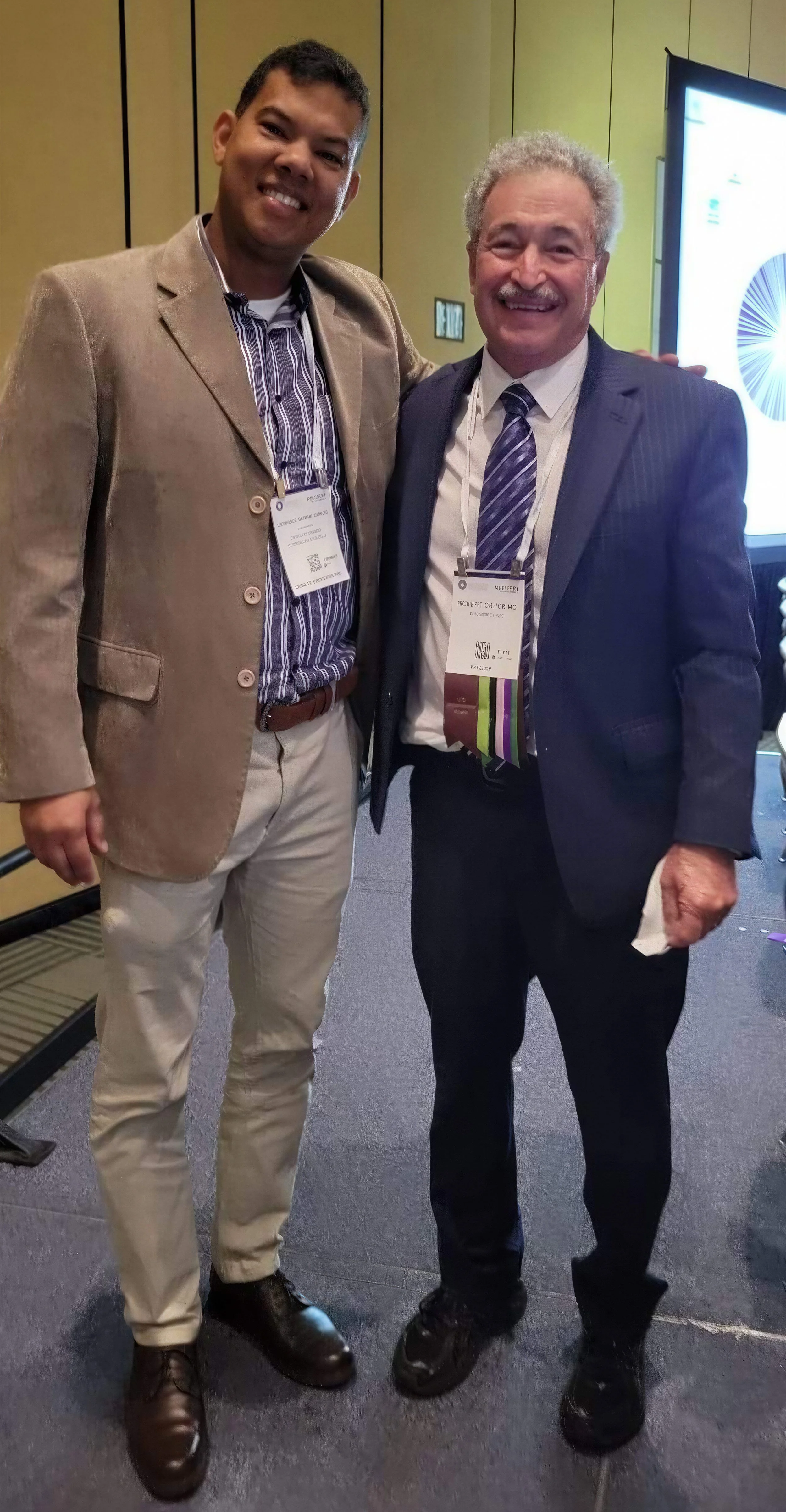 Con el Dr. Osher, American Academy of Ophthalmology, San Francisco, California
