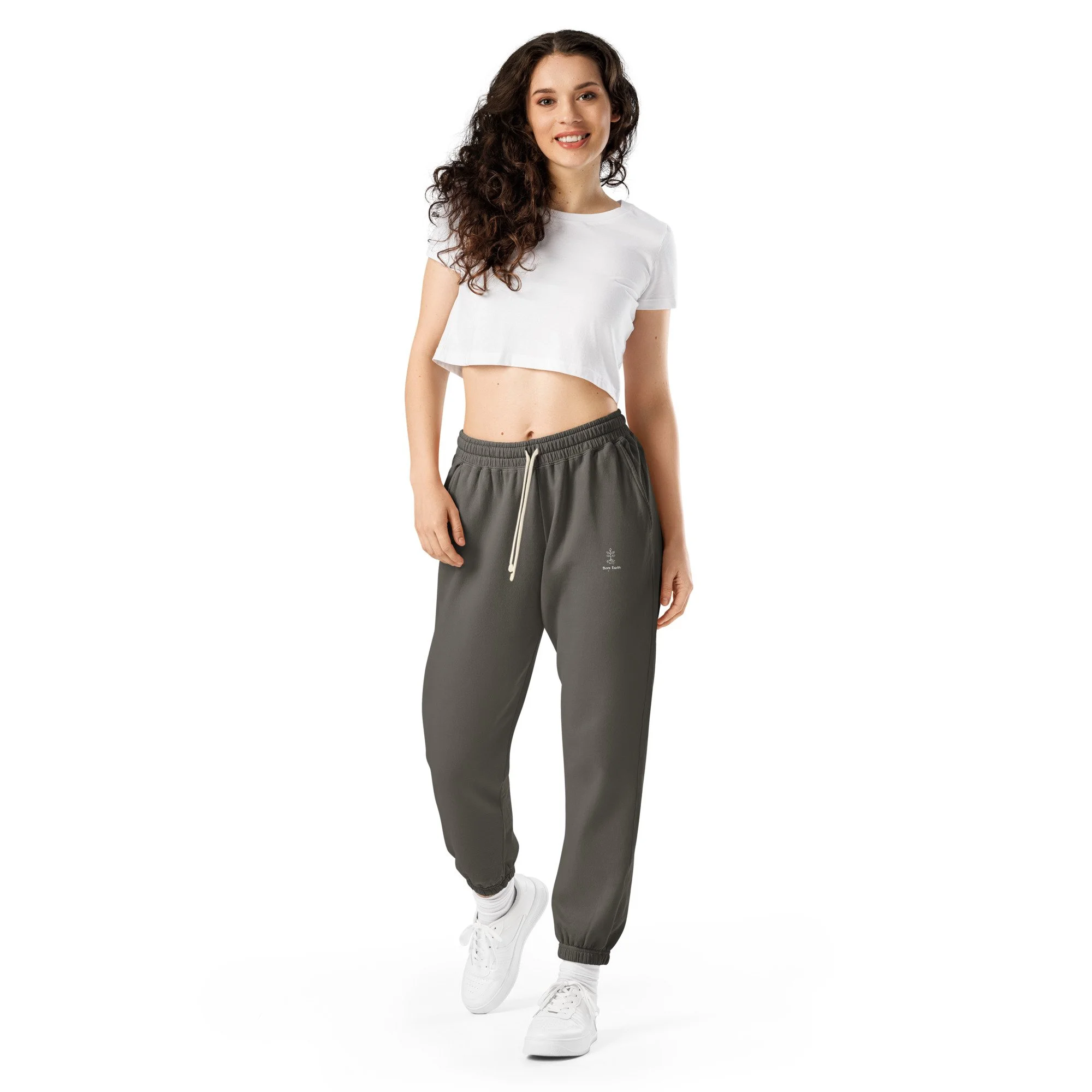 Garment-Dyed Organic Cotton Sweatpants | Vintage Comfort Meets Sustainable Style