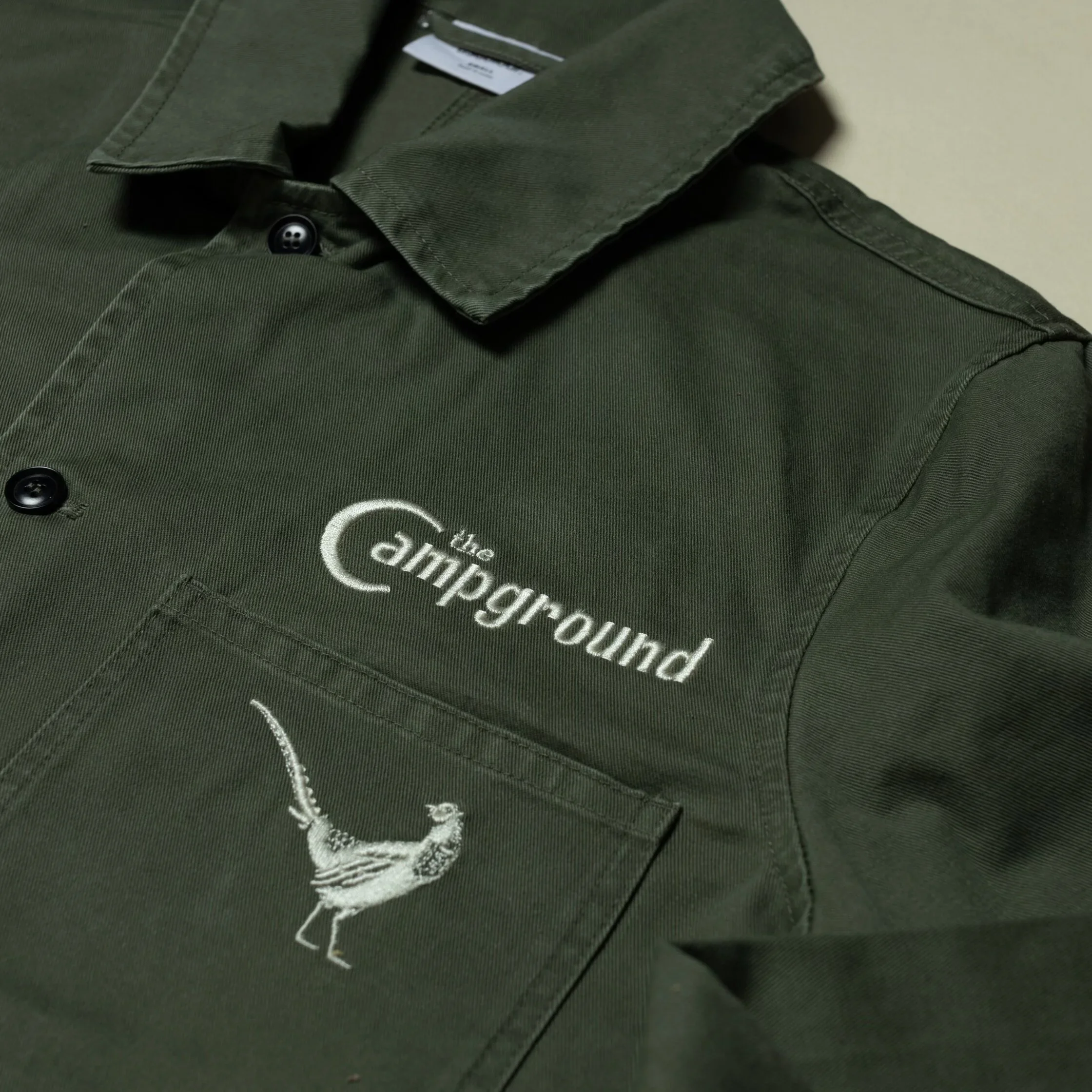 Embroidered Chore Jacket