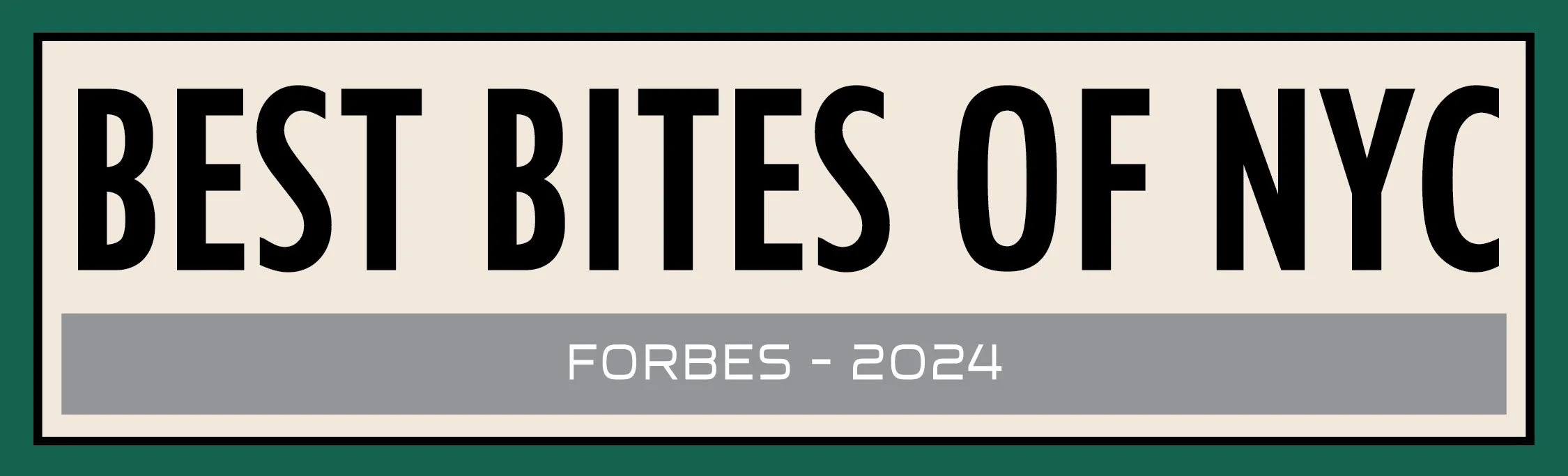 Best Bites of NYC Forbes 2024