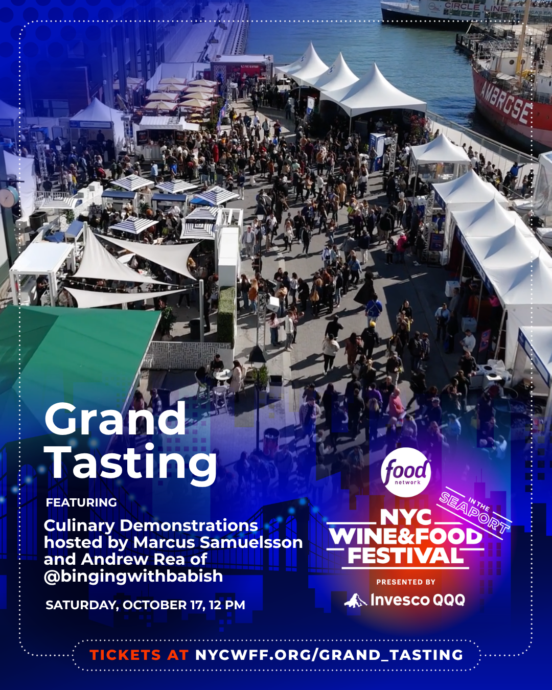 Grand Tasting with GrubHub - NYCWFF