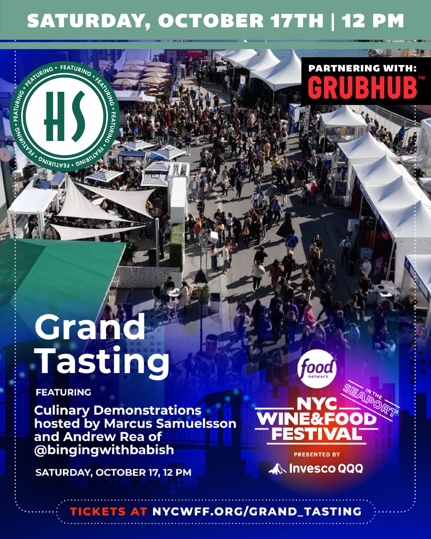 Catch us at the NYC Food &amp; Wine Festival Grand Tasting on October 17th! 🍔 We&rsquo;re packing up the iconic flavors and heading down, come through, grab a bite, and rep the neighborhood with us.

Buy your tickets today!

#harlemshake #harlemeats