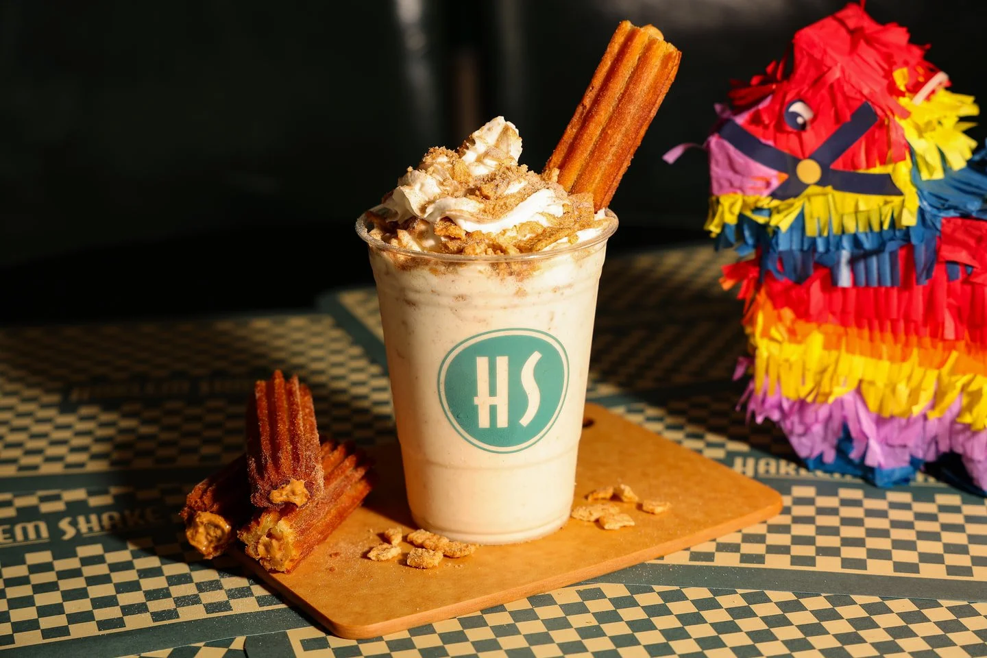 Did someone say cinnamon sugar? 🤎🥤 The Brown Sugar Horchata Churro Shake is in high rotation this season. Horchata crunch, whipped cream, and an actual churro on top&mdash;what more could you ask for?

Skip the line and order yours ahead at the lin