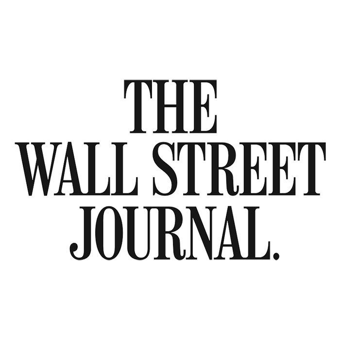 Text logo of 'The Wall Street Journal' in black font on a white background.