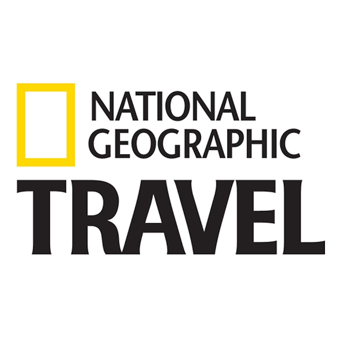 National Geographic Travel logo with yellow rectangle and black text