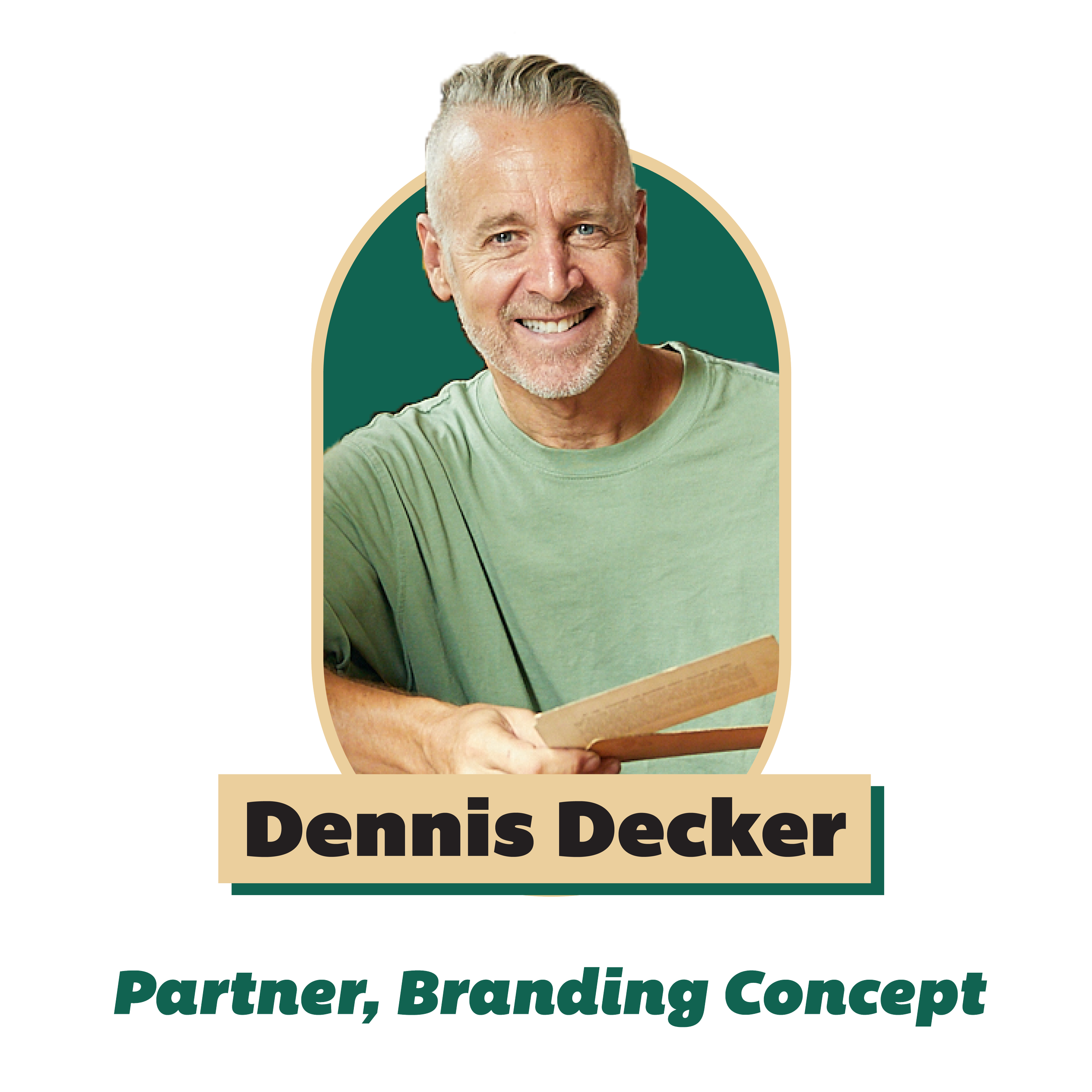 Dennis Decker, Partner and Branding Concept