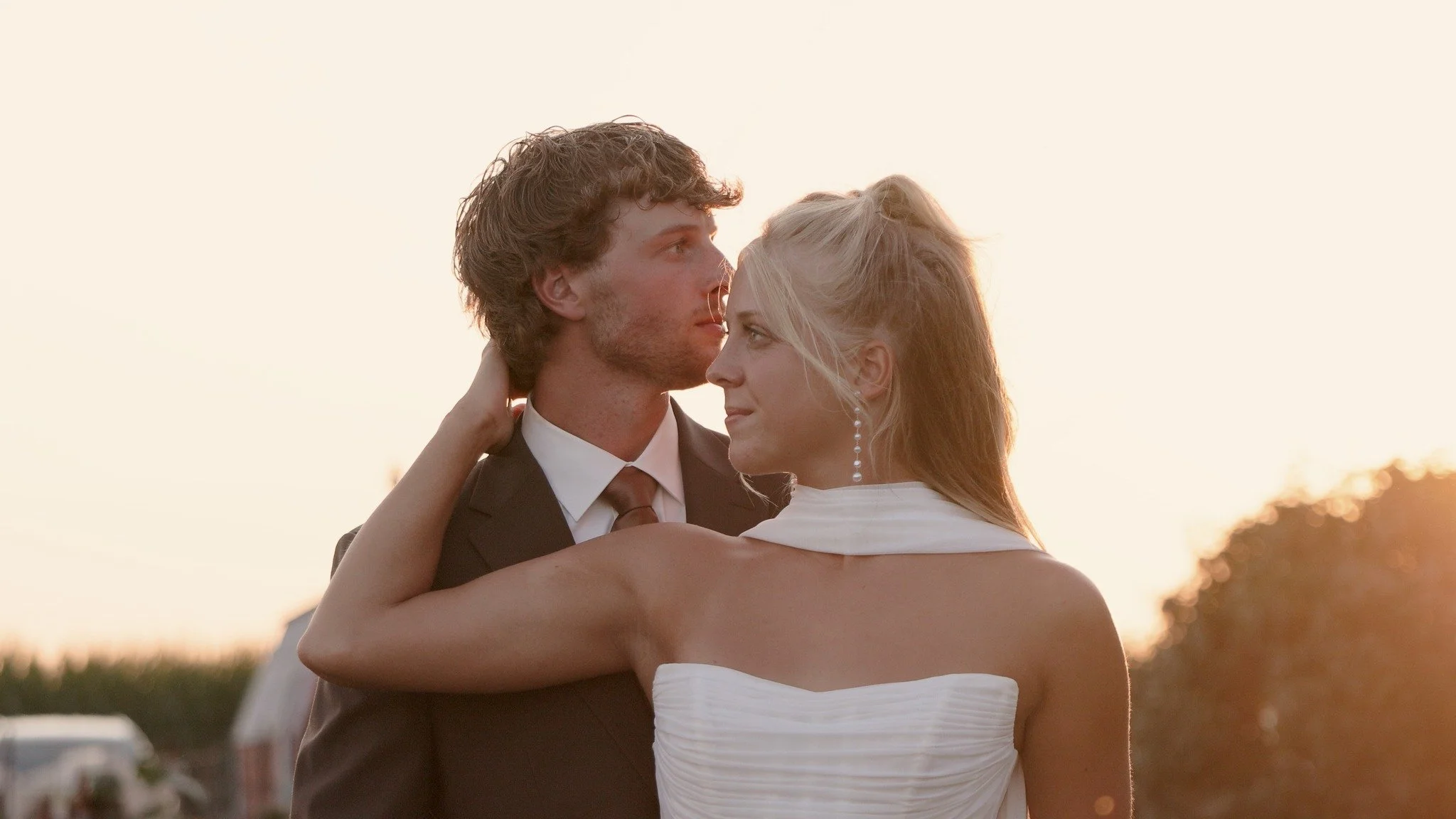 a few sneak peak stills from bryson + annie's wedding film.