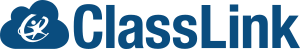 ClassLink logo in blue with a stylized cloud and arrow design