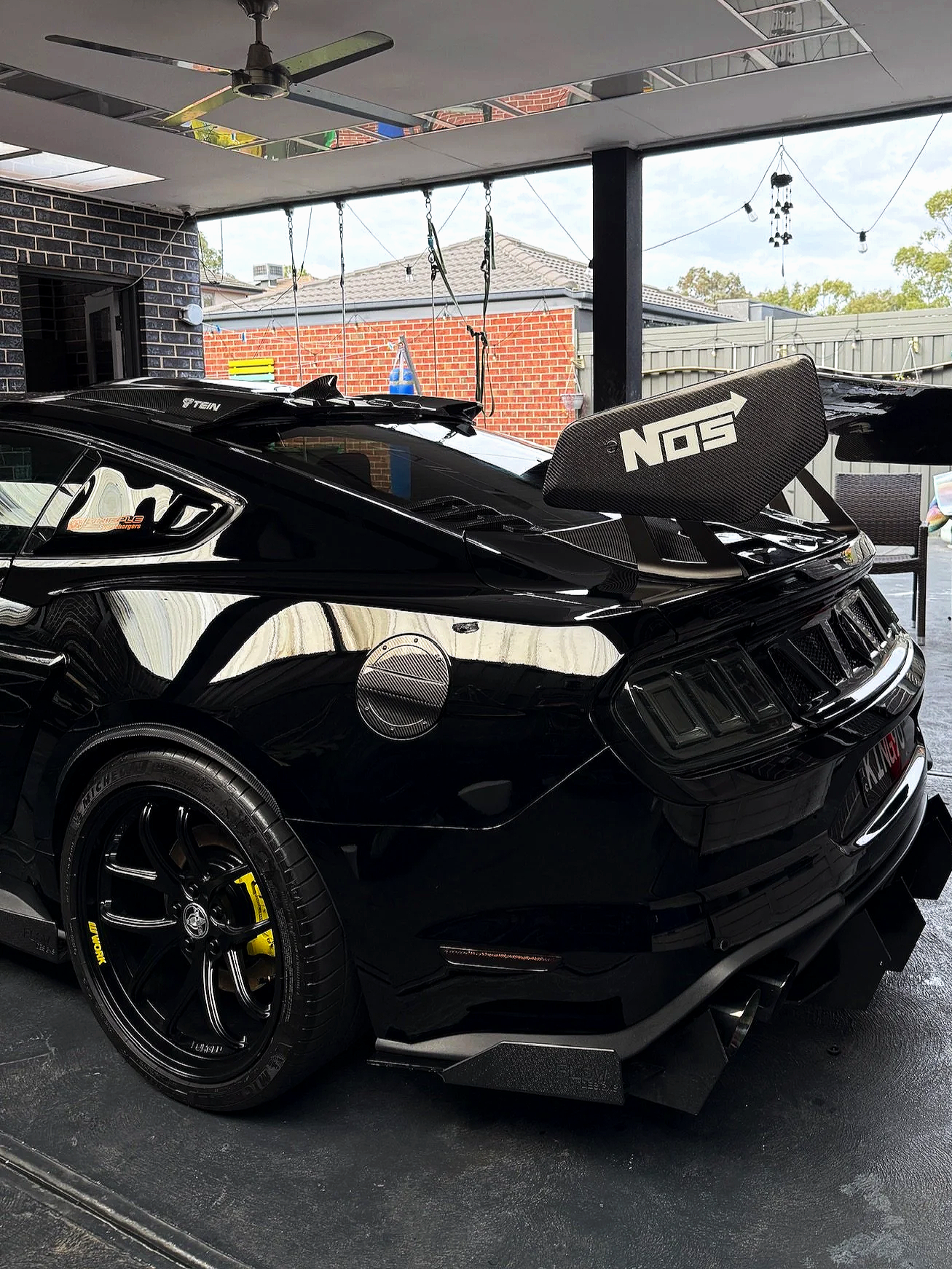 Black Mustang Shelby got 5 years ceramic coating