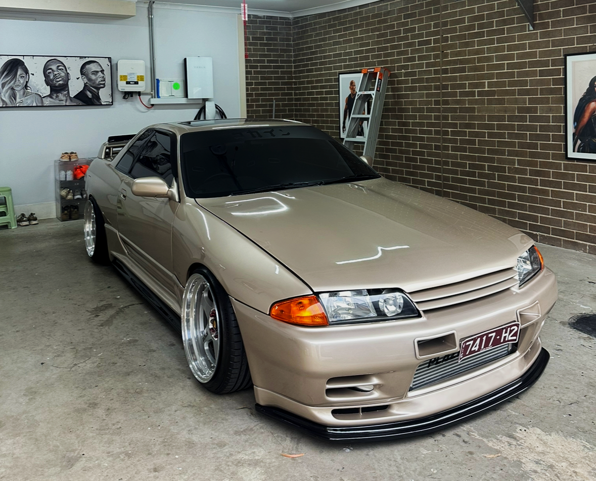 Ceramic Coating Paint Protection applied to a modified Nisan sports car by a Melbourne mobile car detailer