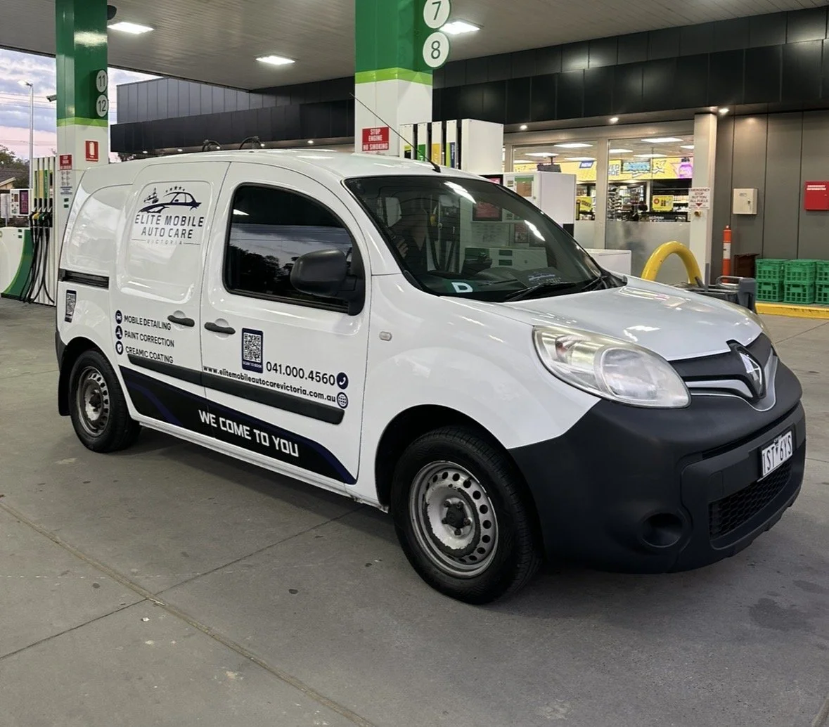 Elite Mobile Auto Care Victoria detailing van