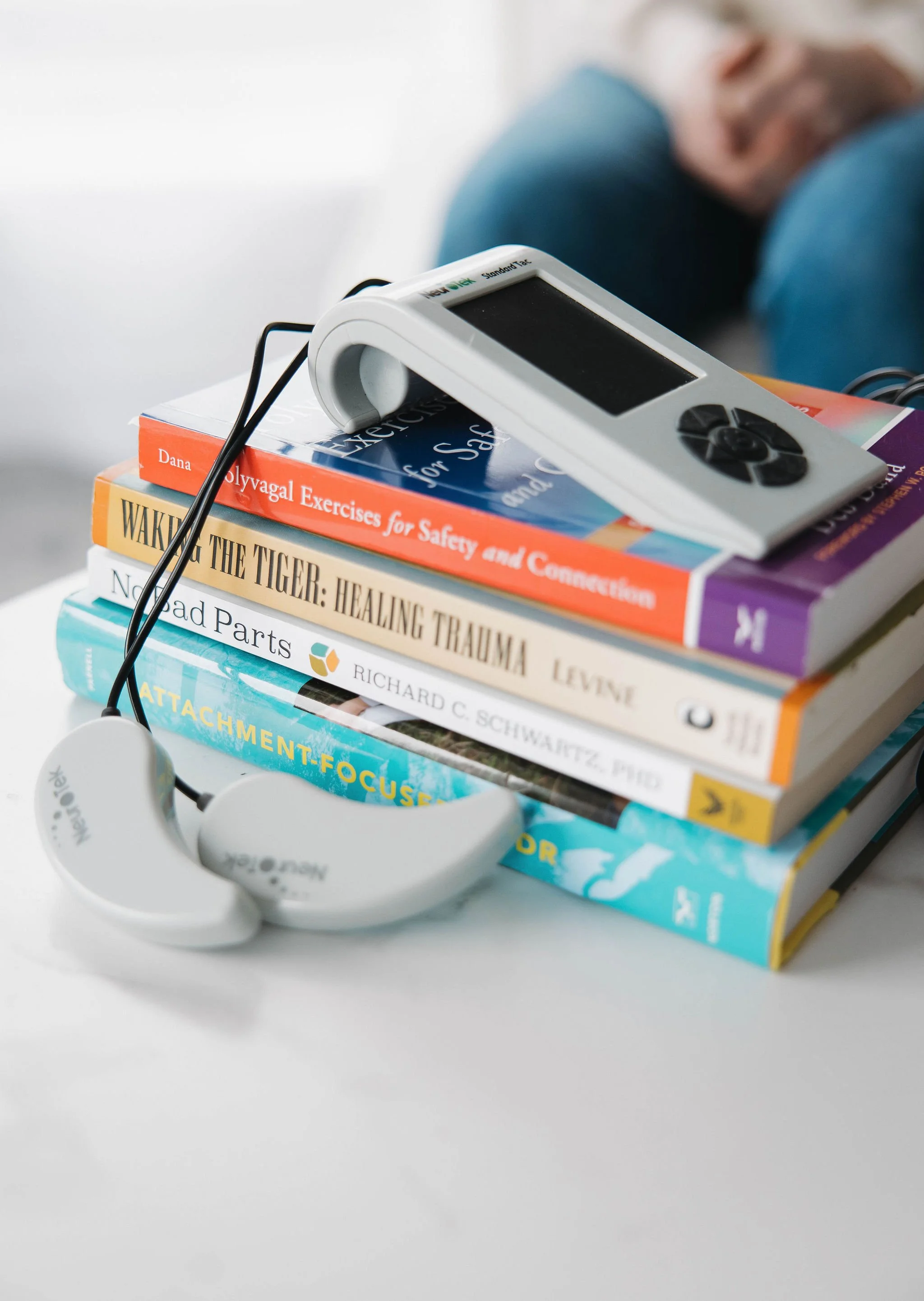 Books and equipment.