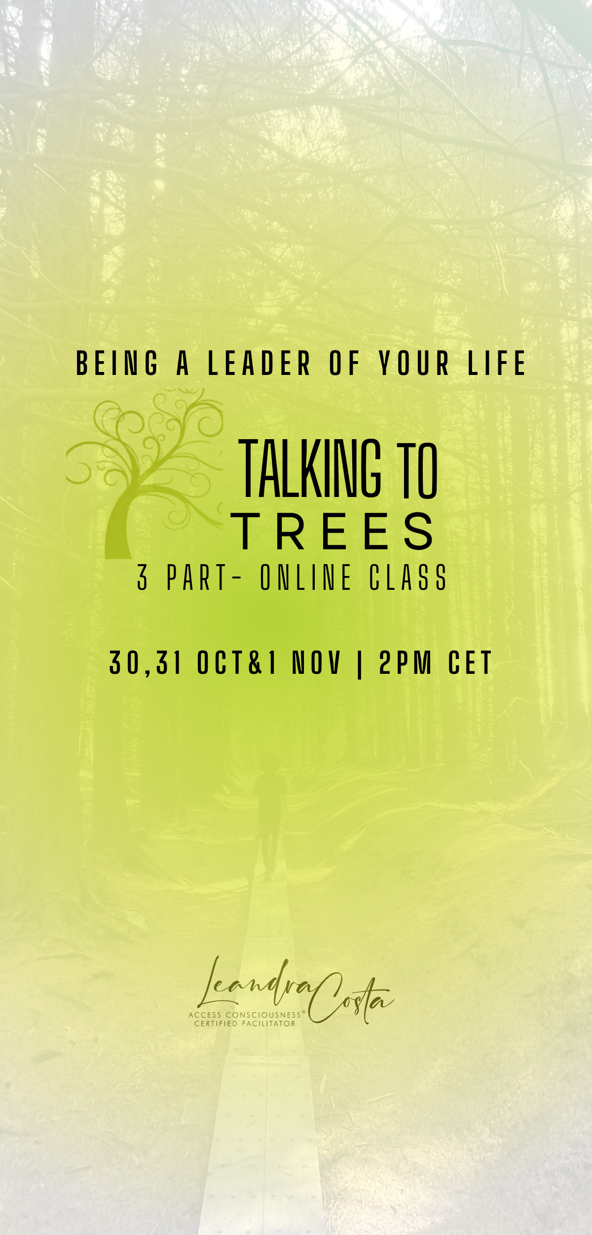 TALKING TO TREES 3 PART | Online Class