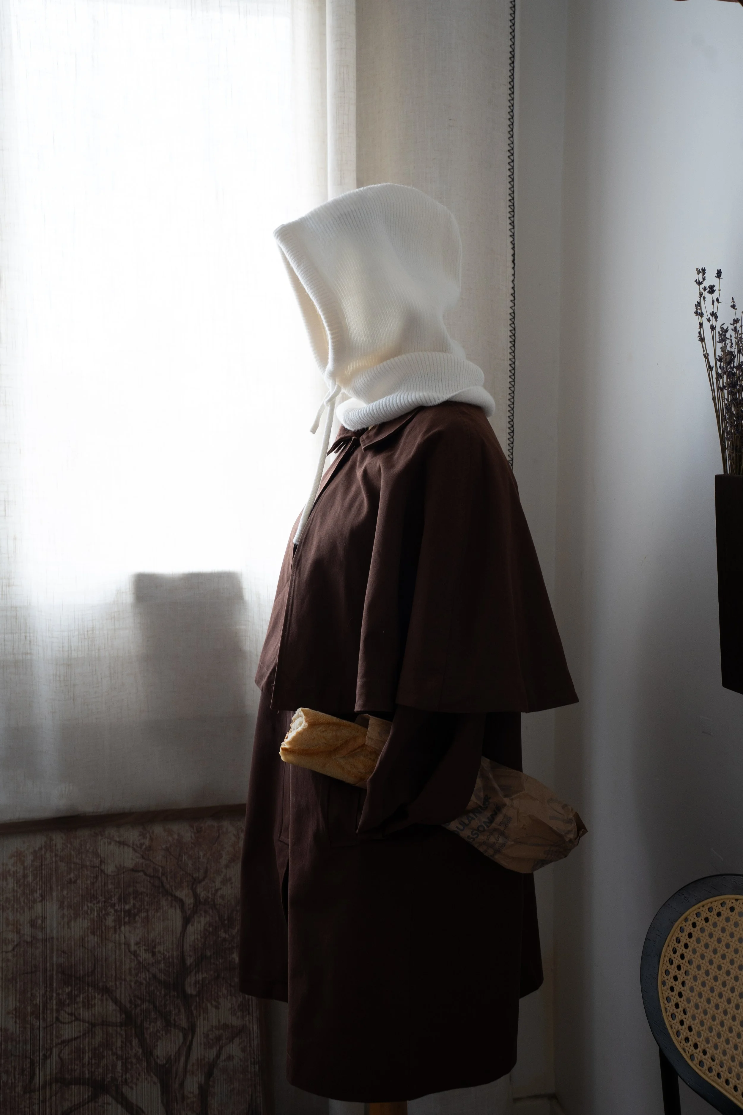 Le cocon | Cagoule en maille