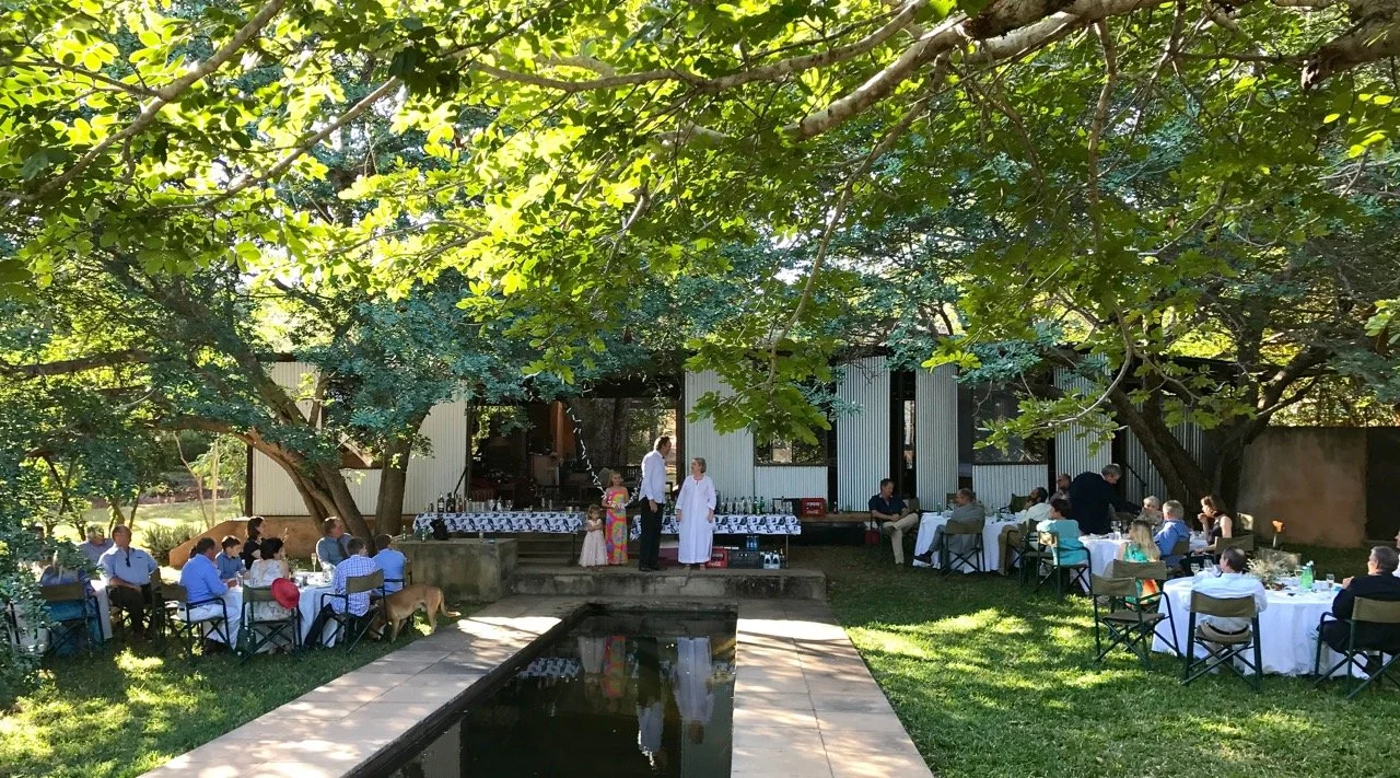 The Giving of Words ... A Bush Wedding
