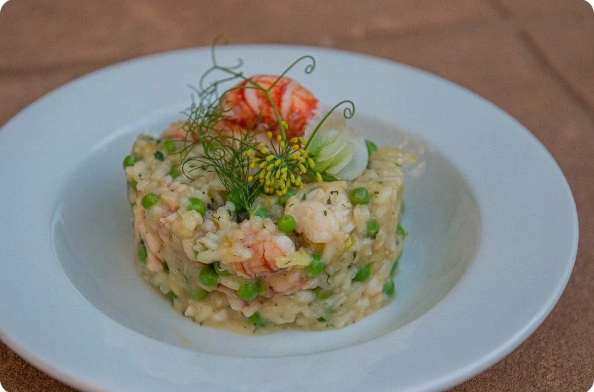 Siavonga Crayfish, Fennel &amp; Pea Risotto 