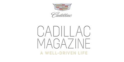 Cover page of Cadillac Magazine with Cadillac logo and tagline 'A Well-Driven Life'.
