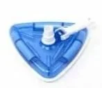 SkimLite Blue See-Thru Triangular Vacuum W/ Vinyl Bumper