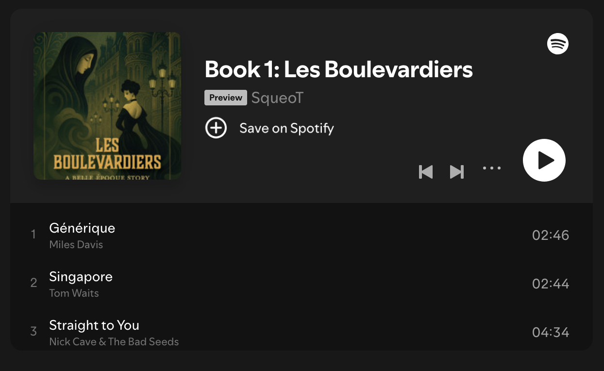 The Sound of Olympia: A Playlist for&nbsp;Les Boulevardiers