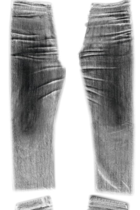 Black and white denim laser design file.