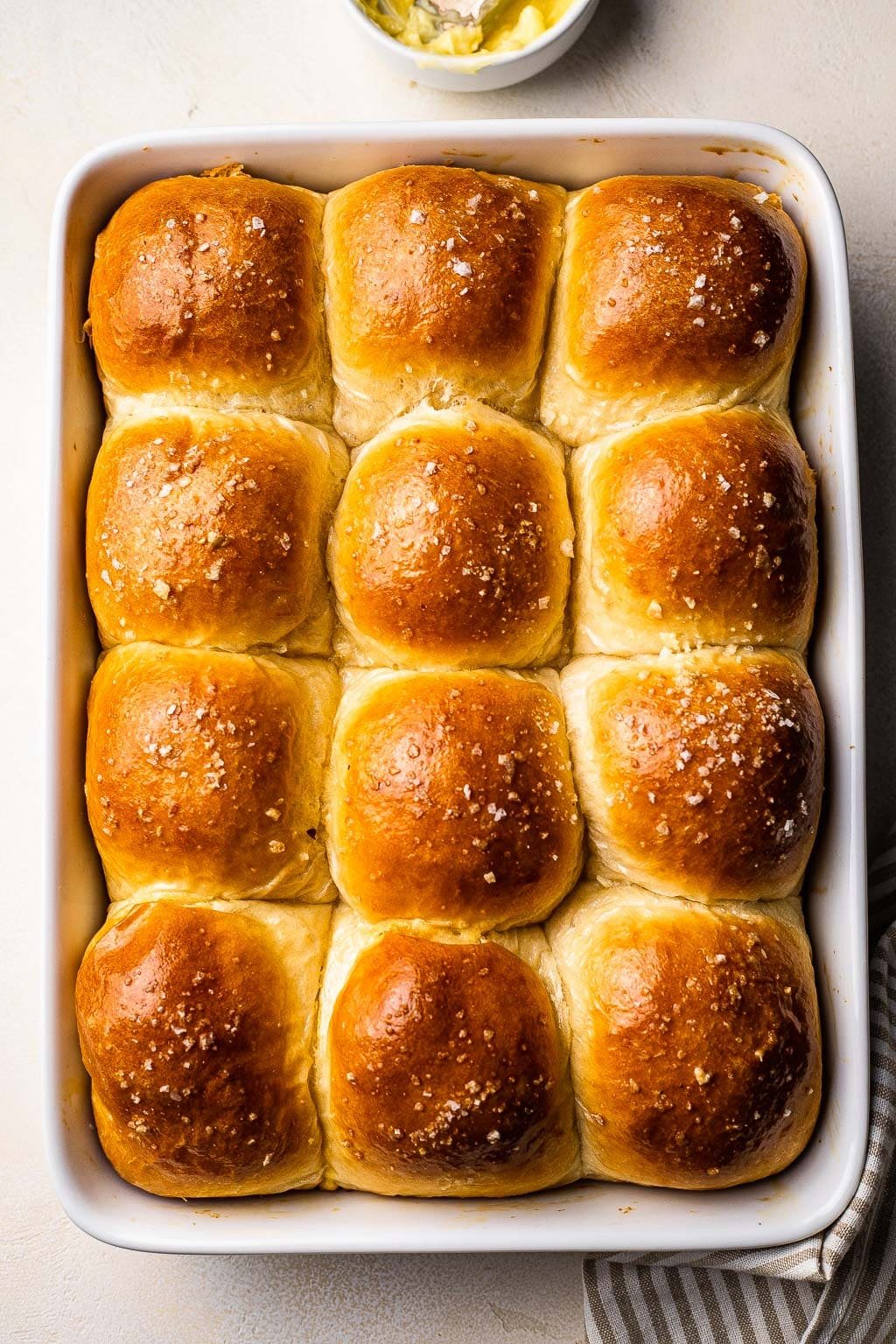 Honey Butter Brioche Rolls