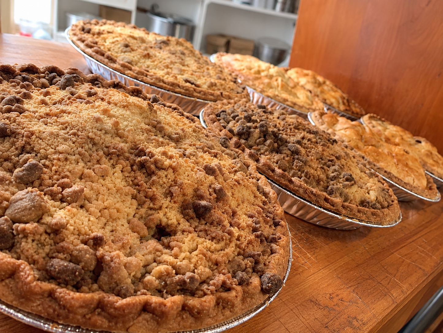 Apple Crumb Pie