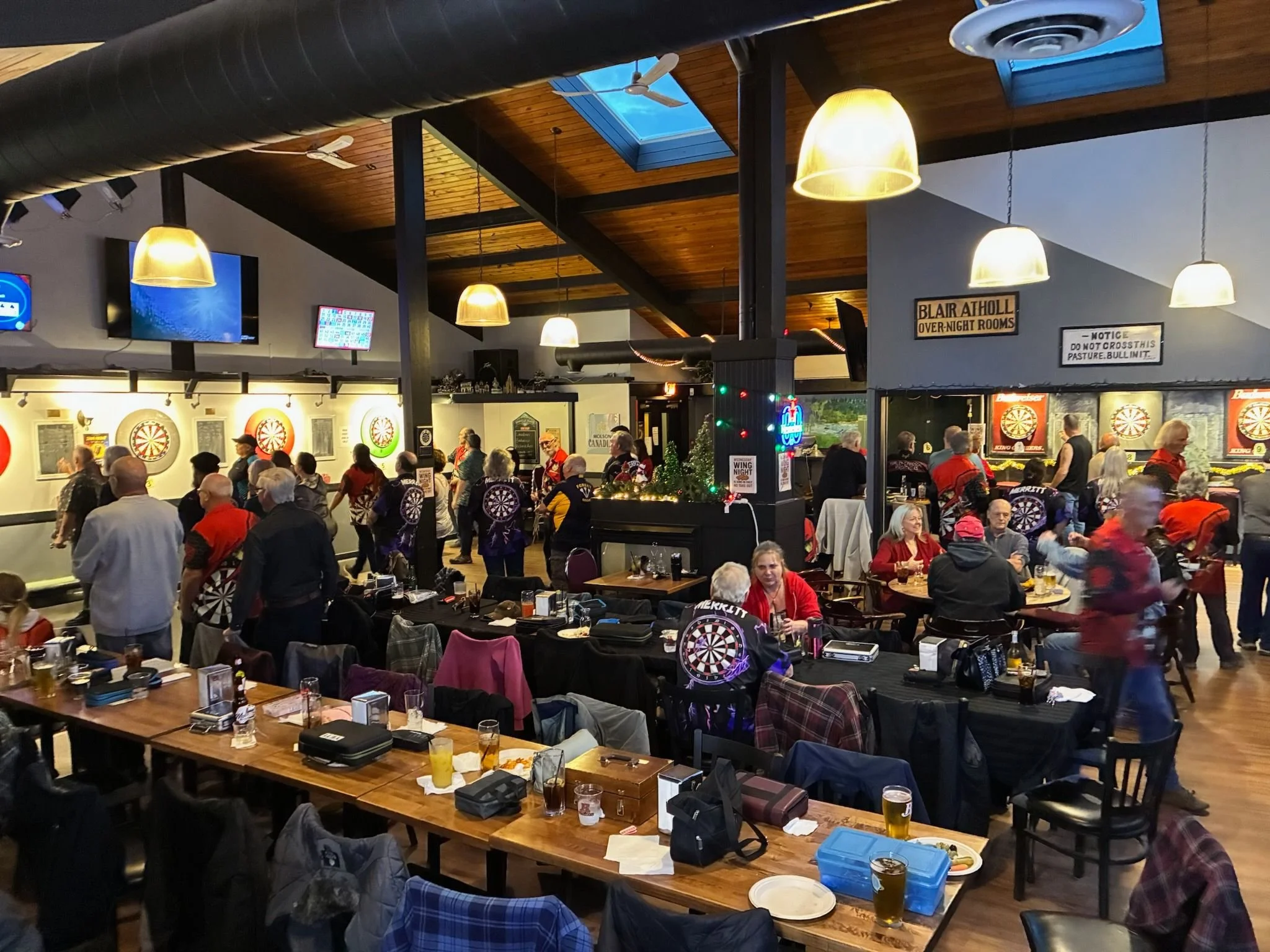 People at the Pick and Shovel Pub