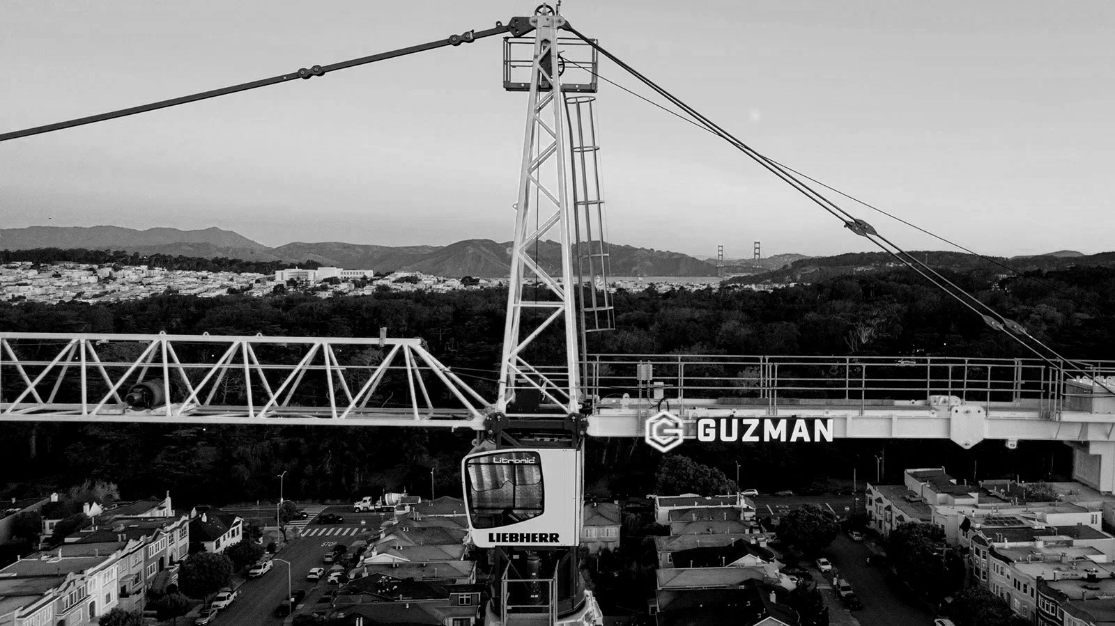 Guzman Construction Group Crane 2550 Irving