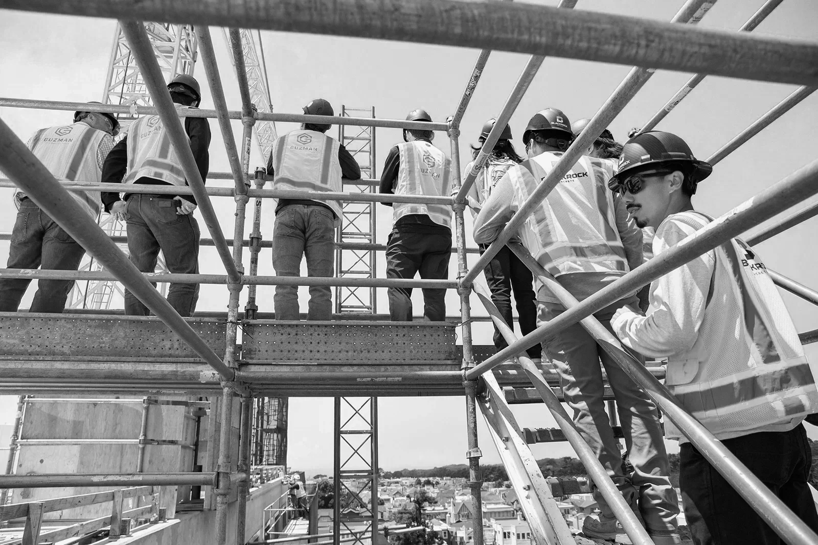 2025 interns project tour at 2550 Irving