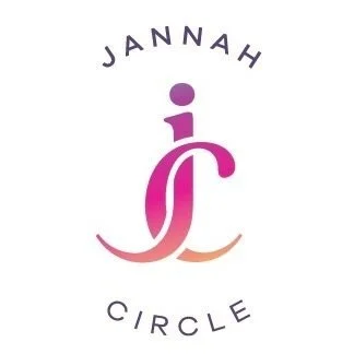 Logo with the text 'Jannah Circle' and a stylized purple and pink circular icon.