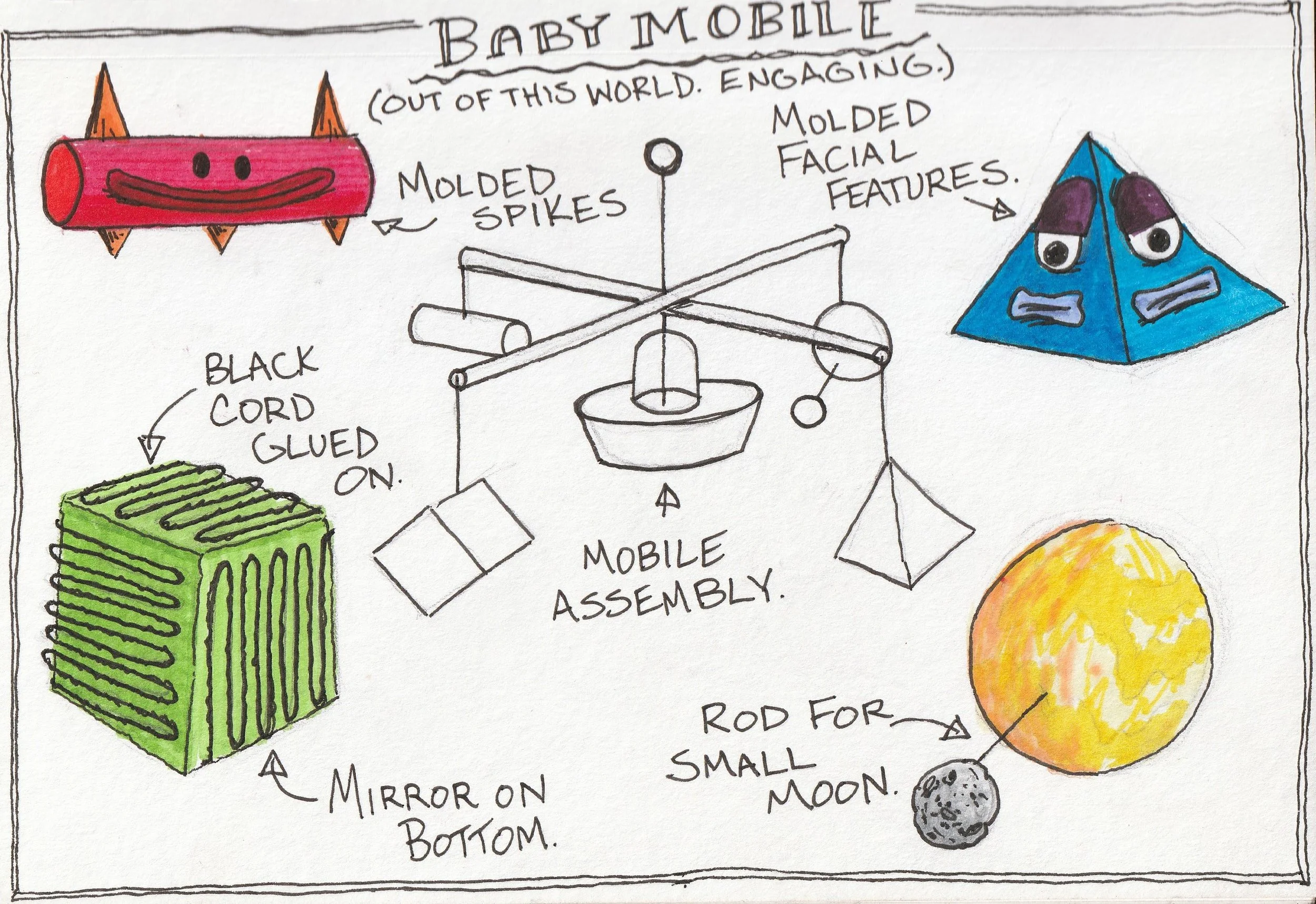 Baby Mobile- Concept Art