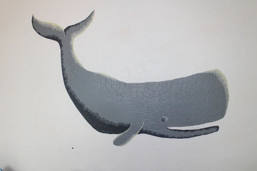 Whale- Mural Painting